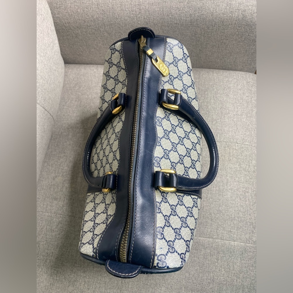 Authentic Gucci Monogram Boston Handbag - Picture 3 of 17